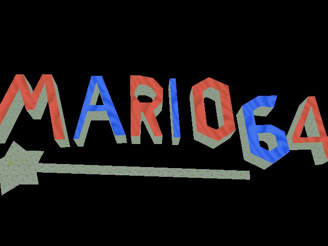 Mario and the Magic Wand (demo) Title Screen